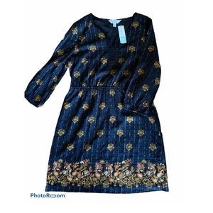 NWT Market and Spruce Prim Crochet Trim Dress